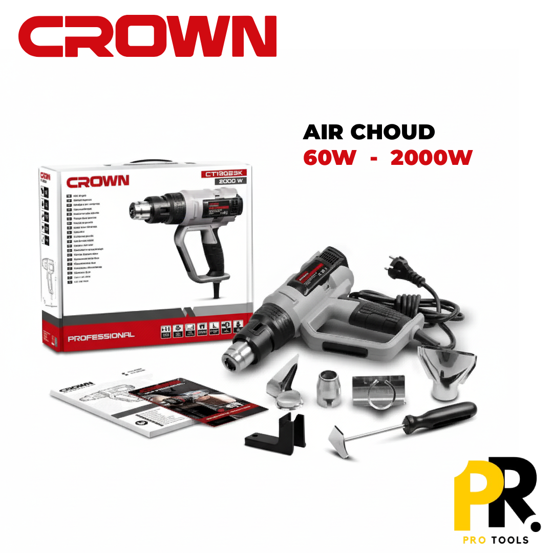 AIR CHOUD / DECAPEUR THERMIQUE ELECTRIQUE 2000W | CT19023K جهاز تسخين الهواء