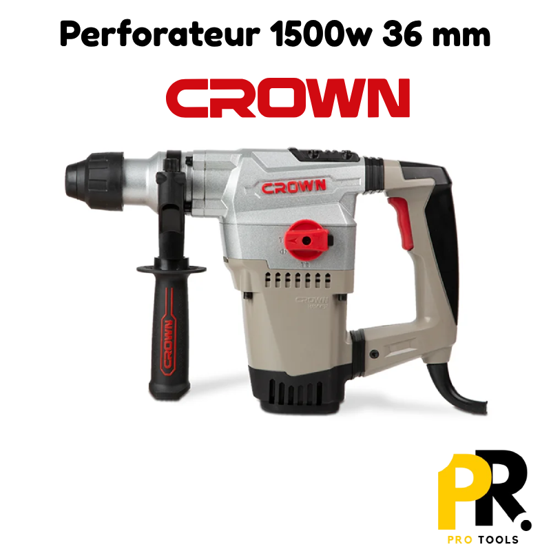 MARTEAU PERFORATEUR 1500W 36MM CROWN | CT18158 BMC مثقاب ثقب الصخور