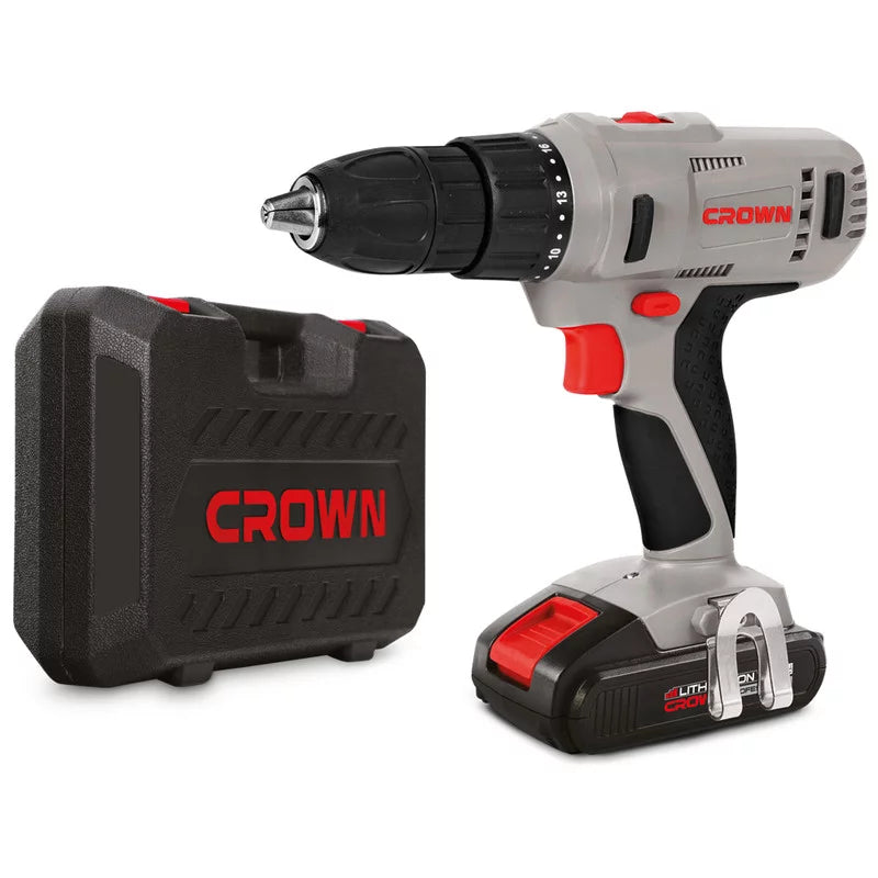 VISSEUSE PERCEUSE 18V 2 BATTERIE 1,5AH CROWN | CT21056LM-1.5 BMC أداة فك البراغي