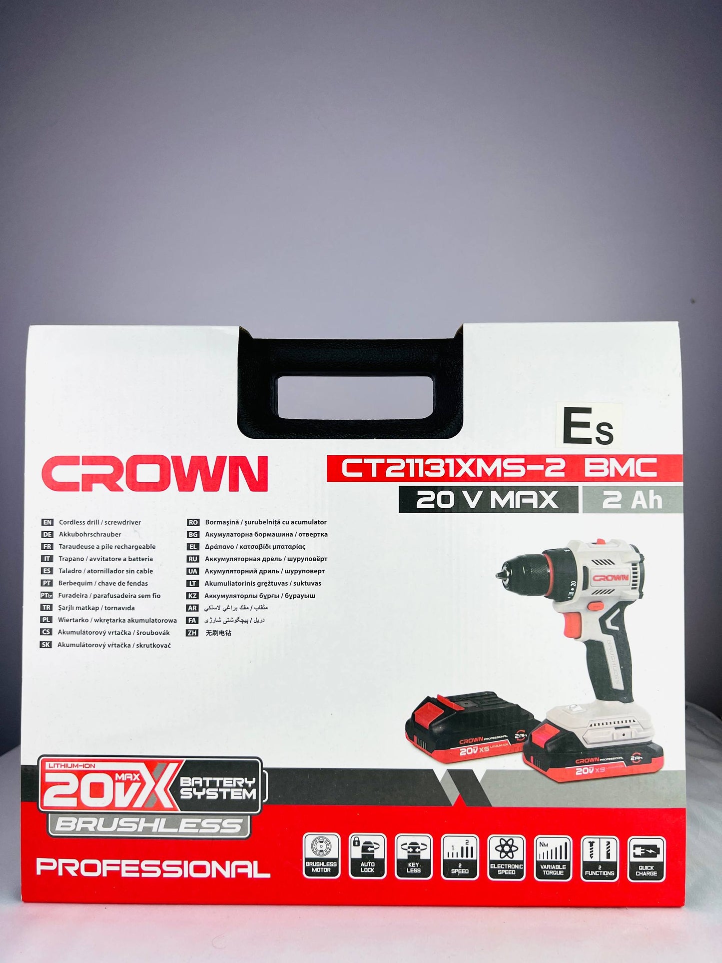 VISSEUSE PERCEUSE 10MM 20V 2.0AH 50N.M BRUSHLESS | CT21131XMS-2 أداة فك البراغي