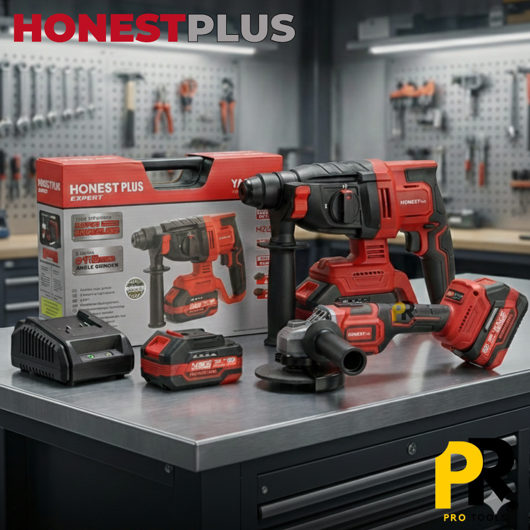 PACK 2PCS BATTERIE 21V 4.0A BRUSHLESS HONESTPLUS | HPL2PCSB باك متعدد الاستخدامات