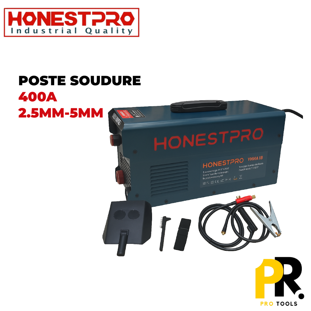 POSTE SOUDURE 400A 220V HONESTPRO | YAE1216 جهاز التلحيم الاحترافي