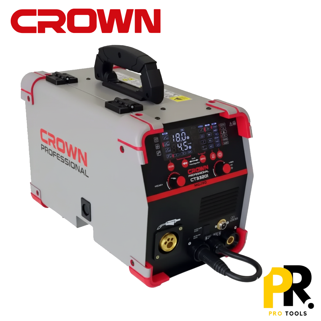 POSTE SOUDURE MIG/MMA 22V 250A CROWN | CT33201 جهاز التلحيم بالسلك والقضبان