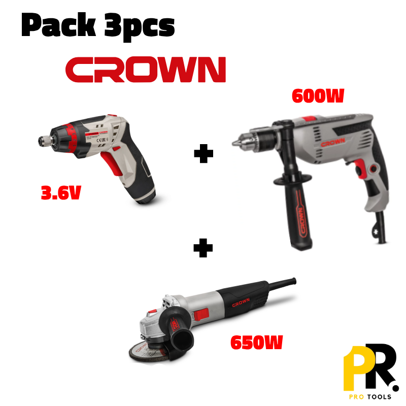 PACK 3 PIECES CROWN باك 3 قطع كراون