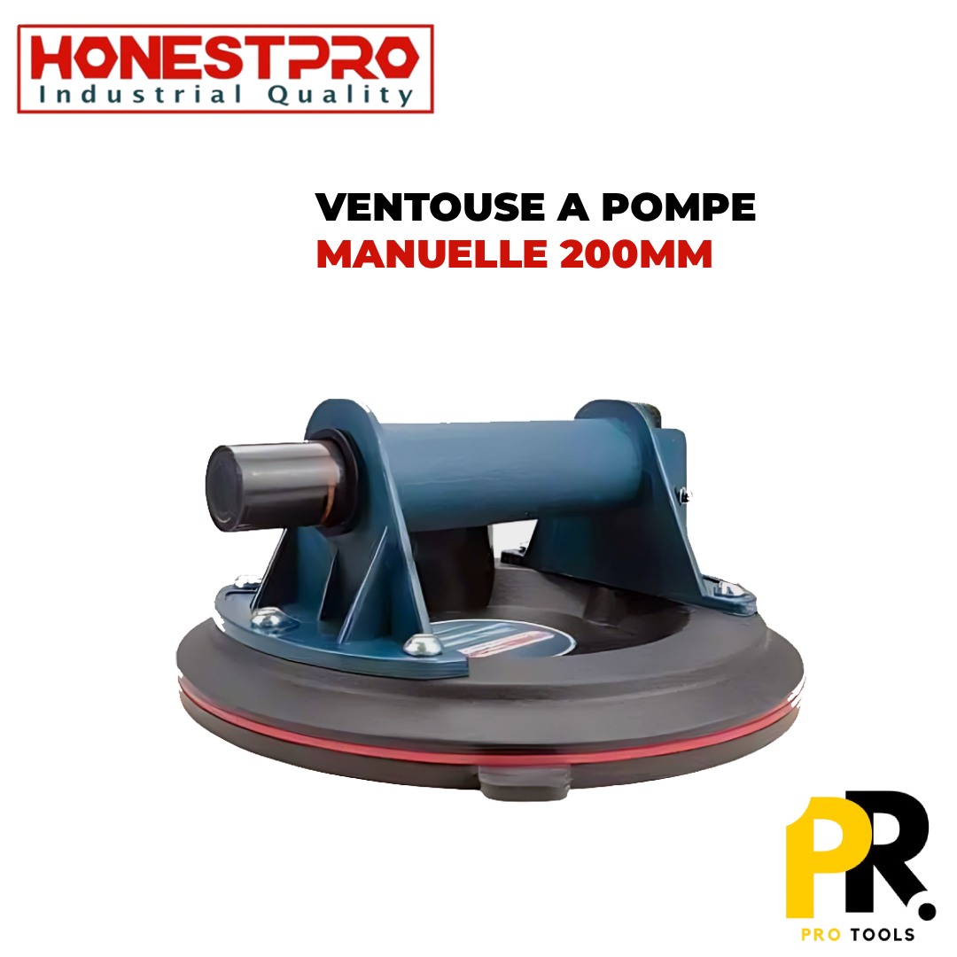 VENTOUSE A POMPE MANUELLE 200MM HONESTPRO | YAE4586