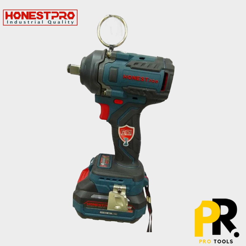 BOULONNEUSE CLE A CHOC BATTERIE 21V 800N.M HONESTPRO YAE6113 آلة فك البراغي ببطارية