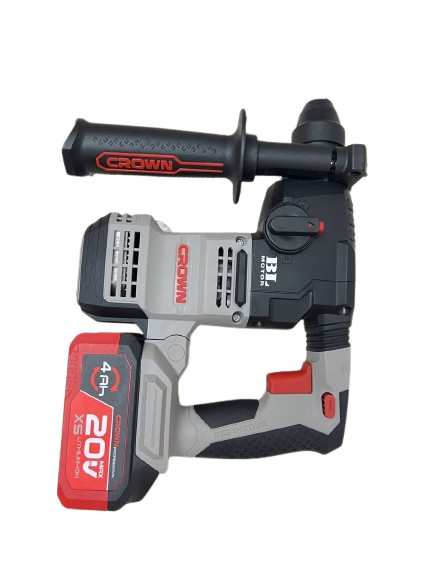 MARTEAU PERFORATEUR 20V 2.3J BRUSHLESS CROWN | CT28001XS مطرقة ثقب وحفر لاسلكية