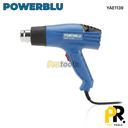 AIR CHOUD / DECAPEUR THERMIQUE ELECTRIQUE 2000W POWERBLU | YAE1139 جهاز تسخين الهواء