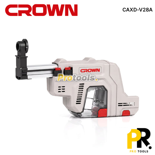 ASPIRATEUR DE POUSSIERE POUR MARTEAU PERFORATEUR CROWN [CAXD-V28A] مستخرج الغبار لمطرقة الحفر