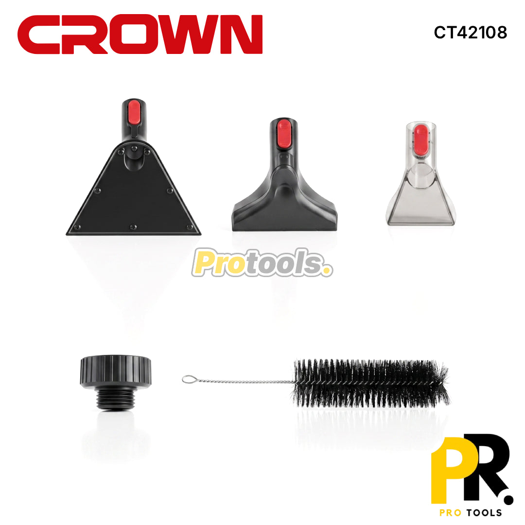 ASPIRATEUR LIFTING INJECTEUR EXTRACTEUR EAU ET POUSSIERE 3L/1.5L 800W CROWN [CT42108] مكنسة تنظيف