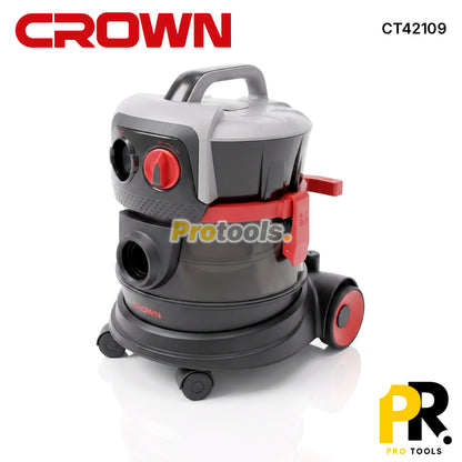 ASPIRATEUR SOUFFLEUR 10LT 700W CROWN [CT42109] مكنسة كهربائية
