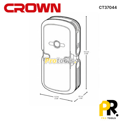 BOOSTER BATTERIE 18800MAH 1400A CROWN [CT37044] بوستر تشغيل بطارية السيارات