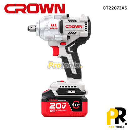 CLE A CHOC A BATTERIE 20V 4.0AH 850N.M BRUSHLESS CROWN [CT22073XS] مفتاح صدمات لاسلكي