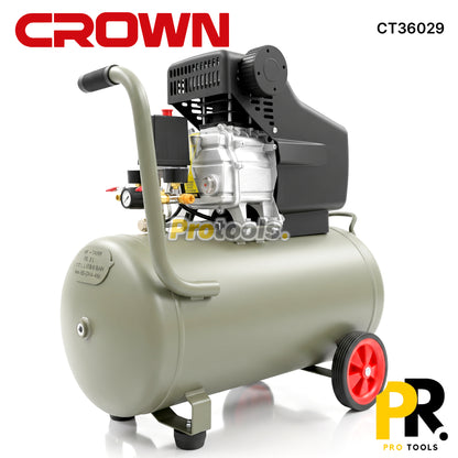 COMPRESSEUR AIR HUILE 2.0HP 50LT CROWN [CT36029] ضاغط هواء بالزيت