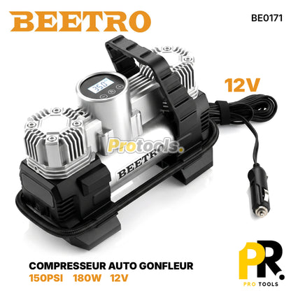 COMPRESSEUR AUTO GONFLEUR 12V 150PSI BEETRO - BE0171 منفاخ هواء للسيارة