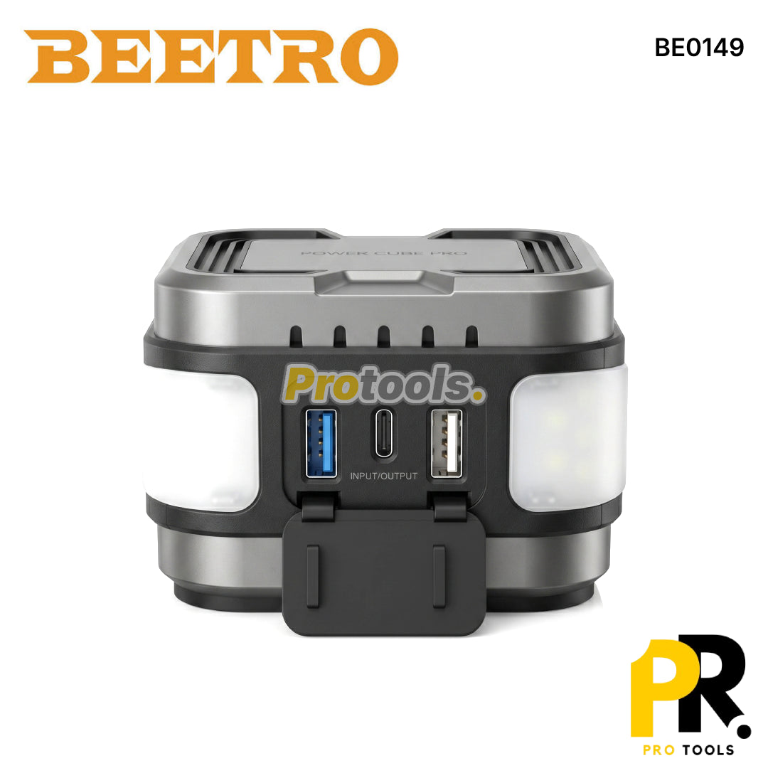 COMPRESSEUR AUTO AVEC BOOSTER BATTERIE 24000MAH BEETRO - BE0149 جهاز نفخ متعدد الوظائف