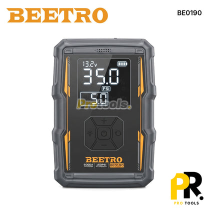 COMPRESSEUR AUTO AVEC BOOSTER BATTERIE 27000MAH BEETRO - BE0190 جهاز نفخ متعدد الوظائف