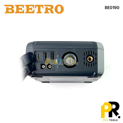 COMPRESSEUR AUTO AVEC BOOSTER BATTERIE 27000MAH BEETRO - BE0190 جهاز نفخ متعدد الوظائف