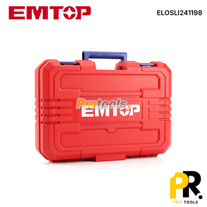 KIT 3PCS IN 1 A BATTERIE 20V 4.0AH BRUSHLESS EMTOP [ELOSLI241198] طقم أدوات اللاسلكي