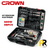 KIT PERCEUSE ELECTRIQUE 600W + 98PCS CROWN | CK10-XA98 طقم المثقاب الاحترافي