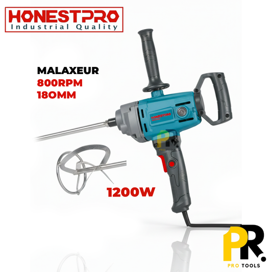 MALAXEUR ELECTRIQUE 1200W 120MM HONESTPRO | YAE2465 خلاط كهربائي