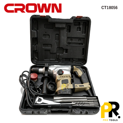 MARTEAU PERFORATEUR 1250W 32MM SDS PLUS 5J MAGNESIUM CROWN | CT18056 مثقاب متعدد الاستعمالات