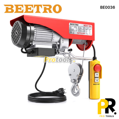 MONTE CHARGE ELECTRIQUE 600KG 20M 1050W BEETRO [BE0036] رافعة كهربائية