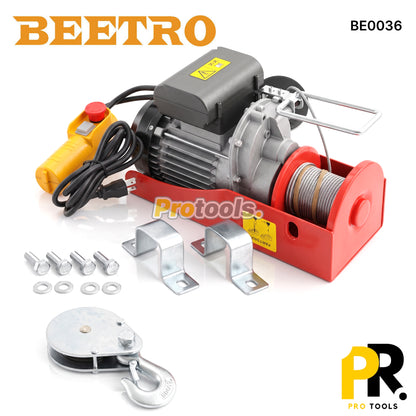 MONTE CHARGE ELECTRIQUE 600KG 20M 1050W BEETRO [BE0036] رافعة كهربائية