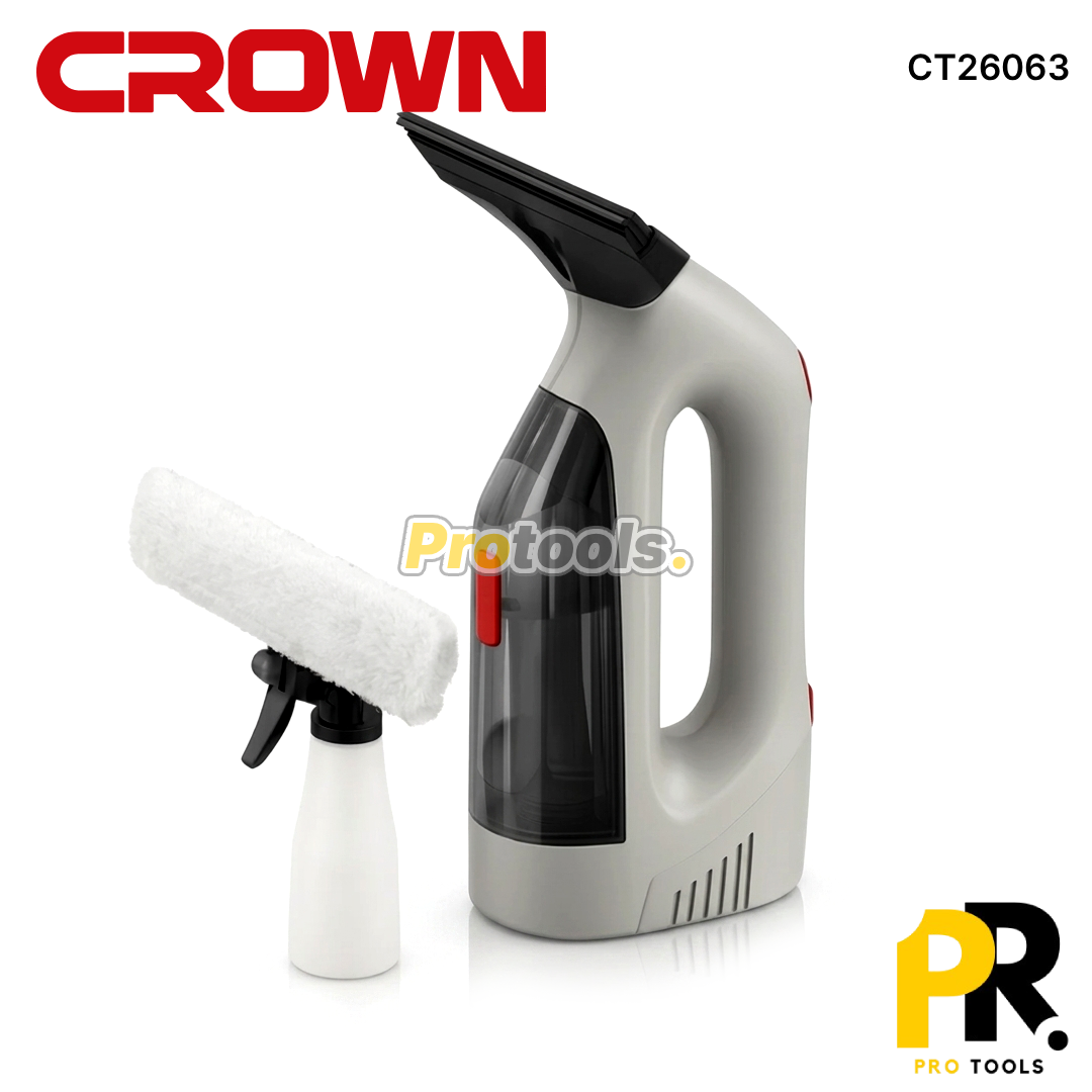 NETTOYEUR DE VITRES S/F 3.7V 2000MAH CROWN | CT26063 منظف النوافذ اللاسلكي
