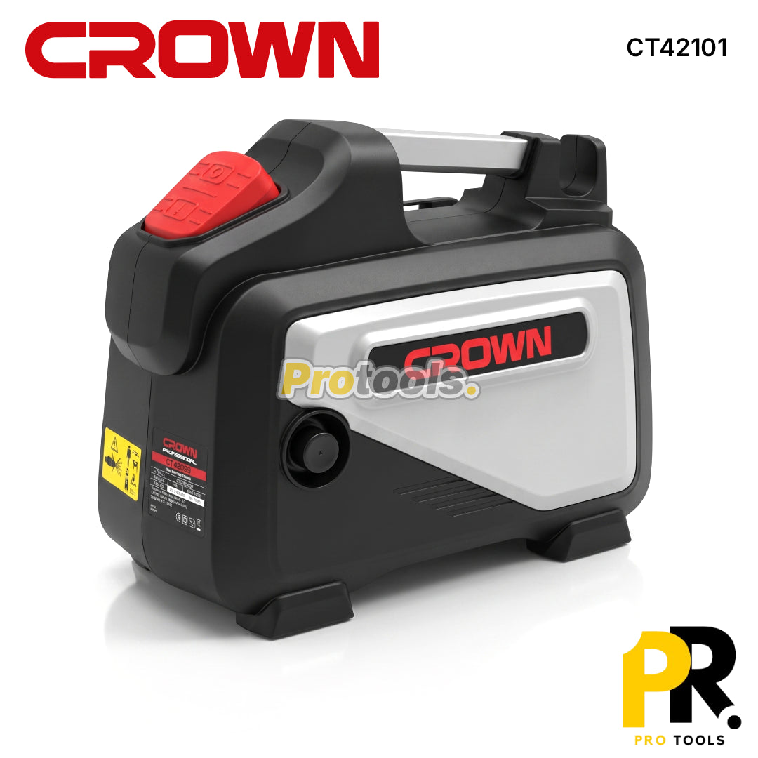 NETTOYEUR HAUTE PRESSION 1500W 120BAR CROWN [CT42101] جهاز التنظيف بالضغط العالي