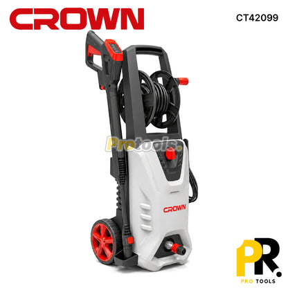 NETTOYEUR HAUTE PRESSION 160BAR 2200W CROWN [CT42099] آلة غسيل بالضغط العالي