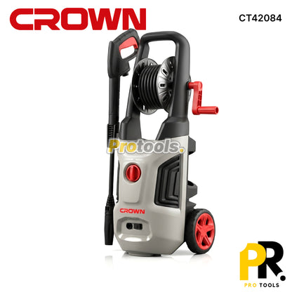 NETTOYEUR HAUTE PRESSION 1800W 160BAR 6.5L/MIN CROWN [CT42084] جهاز التنظيف بالضغط العالي