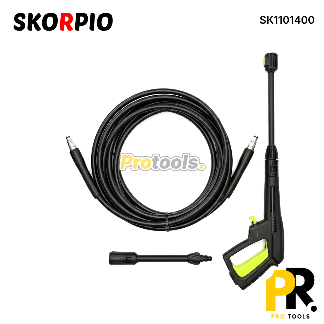 NETTOYEUR HAUTE PRESSION 110BAR 1400W SKORPIO [SK1101400] آلة غسيل بالضغط العالي