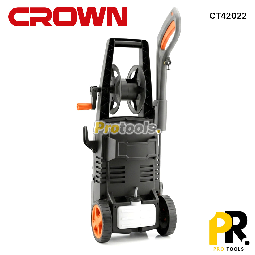 NETTOYEUR HAUTE PRESSION 140BAR 1800W CROWN [CT42022] جهاز التنظيف بالضغط العالي