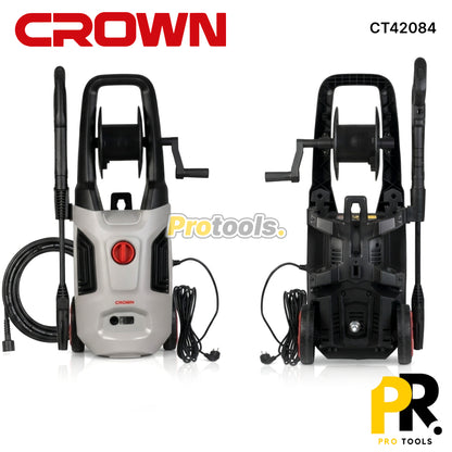 NETTOYEUR HAUTE PRESSION 1800W 160BAR 6.5L/MIN CROWN [CT42084] جهاز التنظيف بالضغط العالي