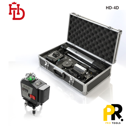 NIVEAU LASER 4D 16 LIGNES + TRIPIED 1.5METRE HDPRO | HD-4D مستوى ليزر مع حامل ثلاثي