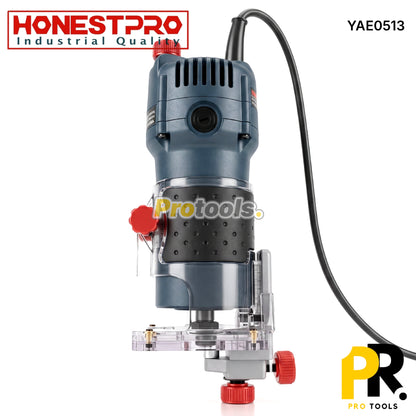 PAUMELLEUSE ELECTRIQUE 6MM 8MM 650W HONESTPRO [YAE0513] آلة حفر مفاصل الأبواب