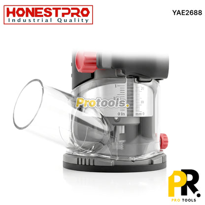PAUMELLEUSE A BATTERIE 21V 2.0AH 6.0MM-8.0MM BRUSHLESS HONESTPRO | YAE2688 آلة حفر مفاصل الأبواب