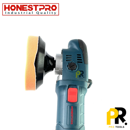 POLISSEUSE ELECTRIQUE 750W 125MM AVEC 12PCS HONESTPRO | YAE2227 آلة تلميع كهربائية