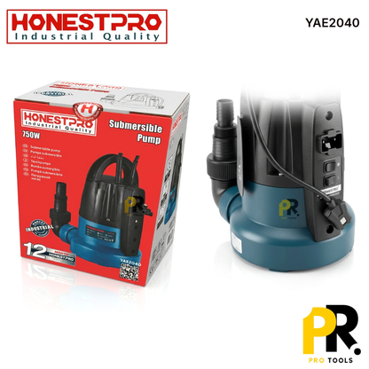 POMPE IMMERGEE SUBMERSIBLE 7M 750W HONESTPRO | YEA2040 مضخة مياه غاطسة