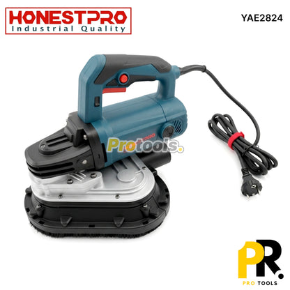 PONCEUSE A BETON ELECTRIQUE 3 DISQUES 115MM 2450W HONESTPRO [YAE2824] صنفرة خرسانة