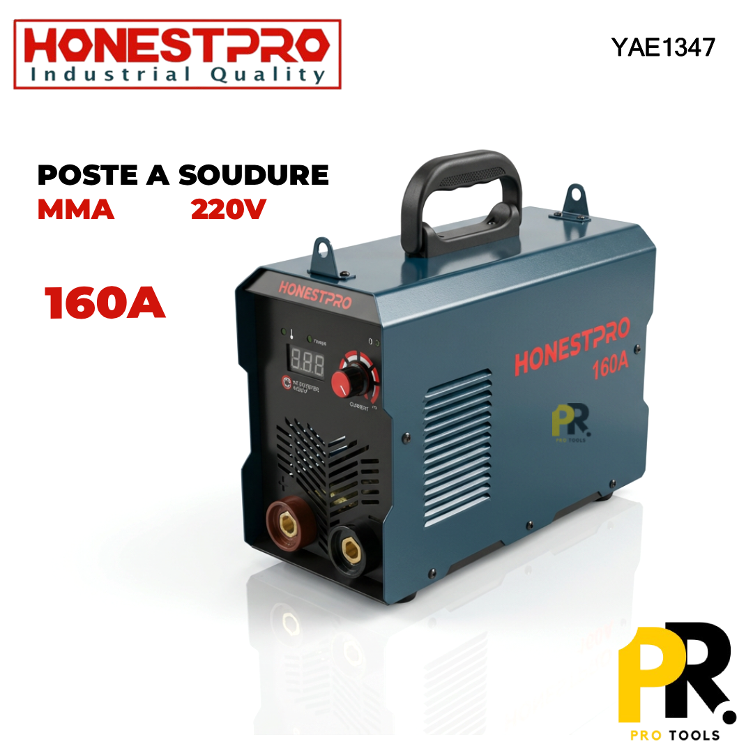 POSTE A SOUDURE MMA 160A 220V HONESTPRO | YAE1347 جهاز التلحيم بالسلك