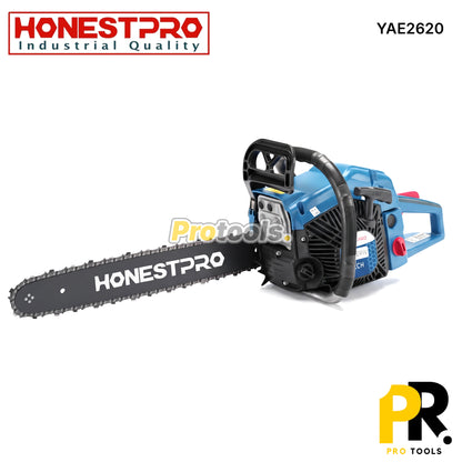 SCIE A CHAINE ESSENCE 20P 50CM 2200W HONESTPRO [YAE2620] منشار الخشب بالبنزين