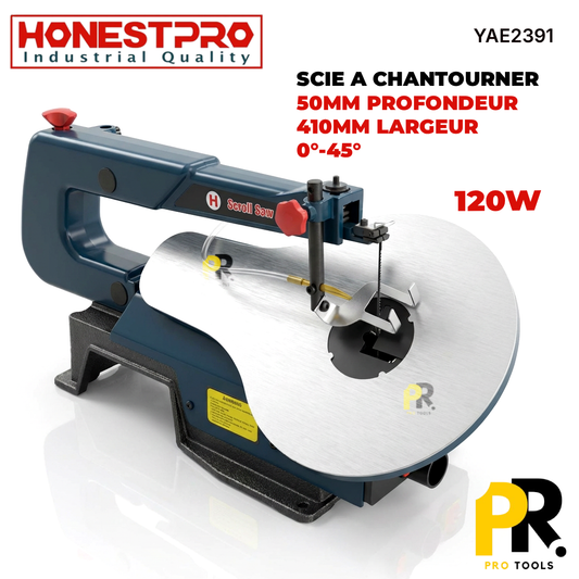 SCIE A CHANTOURNER 50MM 0-45DEGR 120W HONESTPRO [YAE2391] منشار دقيق