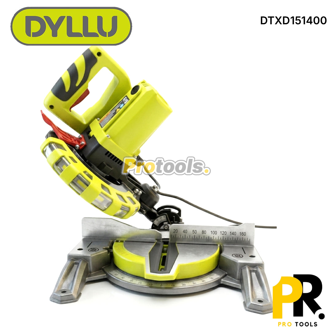 SCIE A ONGLET ELECTRIQUE 210MM 1400W DYLLU [DTXD151400] منشار طاولة