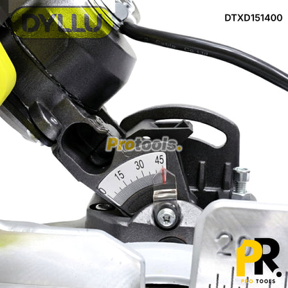 SCIE A ONGLET ELECTRIQUE 210MM 1400W DYLLU [DTXD151400] منشار طاولة