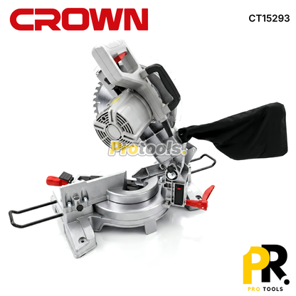 SCIE A ONGLET ELECTRIQUE 255MM 2000W CROWN | CT15293 منشار كهربائي