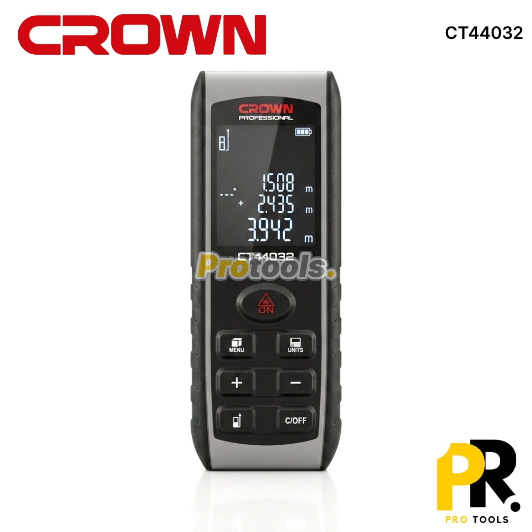 TELEMETRE LASER 40M 1.5V CROWN | CT44032 جهاز قياس المسافات بالليزر