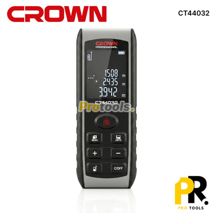 TELEMETRE LASER 40M 1.5V CROWN | CT44032 جهاز قياس المسافات بالليزر