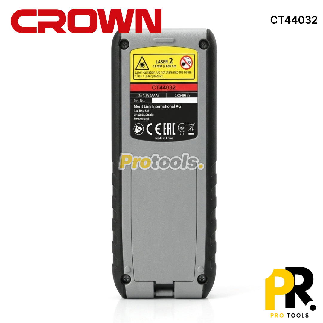 TELEMETRE LASER 40M 1.5V CROWN | CT44032 جهاز قياس المسافات بالليزر
